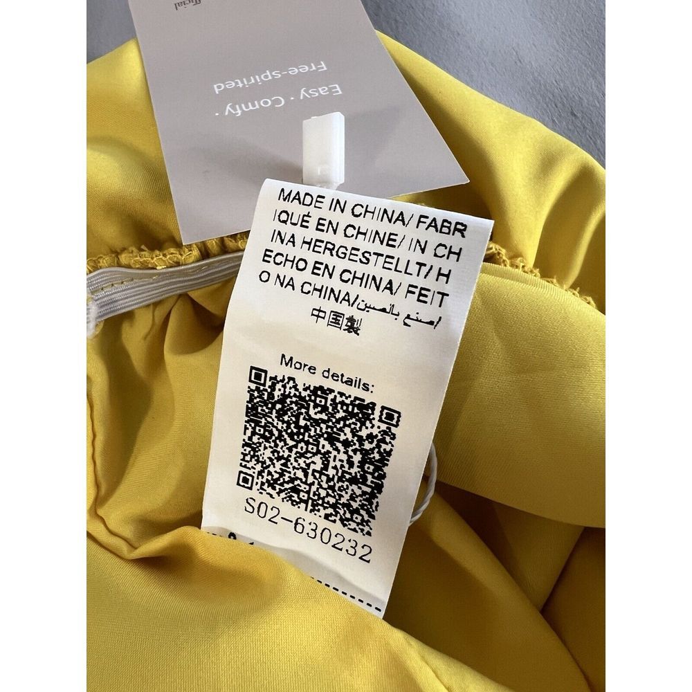Emery Rose Jumpsuit Yellow Sz Large NWT Women's - Picture 10 of 12